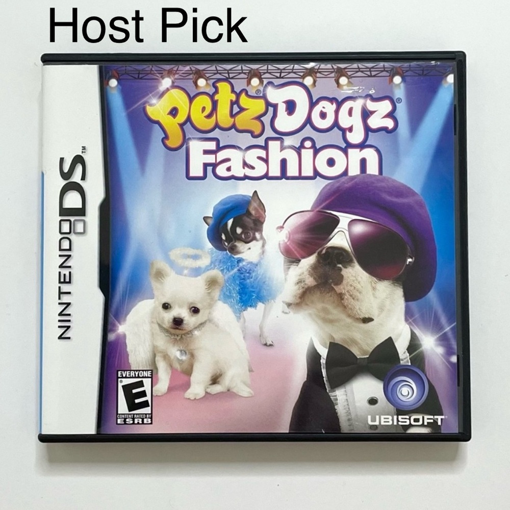 Nintendo DS Petz Dogs Fashion Game Dress Up Chihuahua Frenchie Training Fun Kids